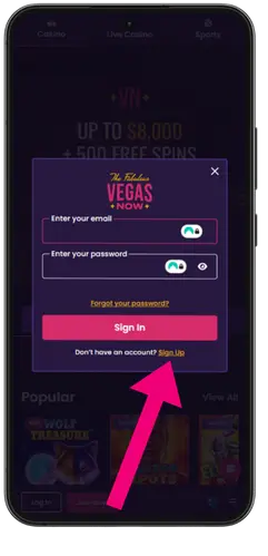 official VegasNow website