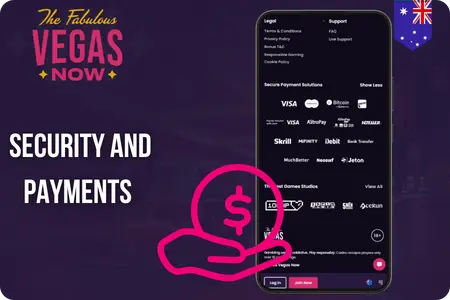 Security and Payments vegas now